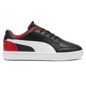 PUMA Ferrari Caven 2.0 Sneakers, Black/White/Rosso Corsa, US 10.5 M